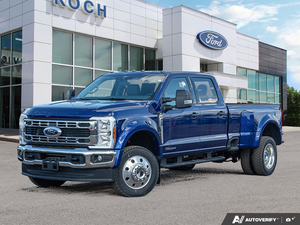 NEW 2026 Ford F-450 Super Duty XLT - Argon Blue Metallic Exterior - $93,764 - Stock #E60123 - VIN 1FT8W4DT4TED23679