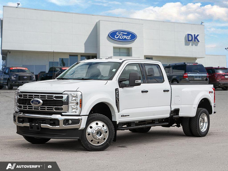 NEW 2026 Ford F-450 Super Duty XLT - Oxford White Exterior / MEDIUM DARK SLATE CLOTH Interior - $99,234 - Stock #D60628 - VIN 1FT8W4DT1TEF05128 - Photo 1