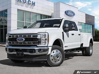 NEW 2026 Ford F-450 Super Duty XLT - Oxford White Exterior - $96,849 - Stock #E60860 - VIN 1FT8W4DT9TEE98140