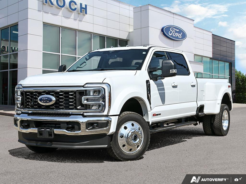 NEW 2026 Ford F-450 Super Duty XLT - Oxford White Exterior / MEDIUM DARK SLATE CLOTH Interior - $116,768 - Stock #E60859 - VIN 1FT8W4DM5TEE97222 - Photo 1
