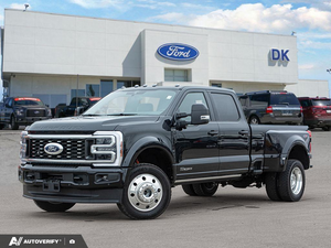 NEW 2026 Ford F-450 Super Duty Platinum - Agate Black Metallic Exterior - $126,719 - Stock #D60840 - VIN 1FT8W4DT0TEE97846