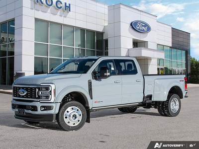 NEW 2026 Ford F-450 Super Duty Platinum - Glacier Gray Exterior - $138,788 - Stock #E60276 - VIN 1FT8W4DM7TED94268