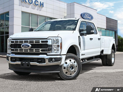 NEW 2026 Ford F-450 Super Duty XLT - Oxford White Exterior - $95,789 - Stock #E60848 - VIN 1FT8W4DT7TEE97259