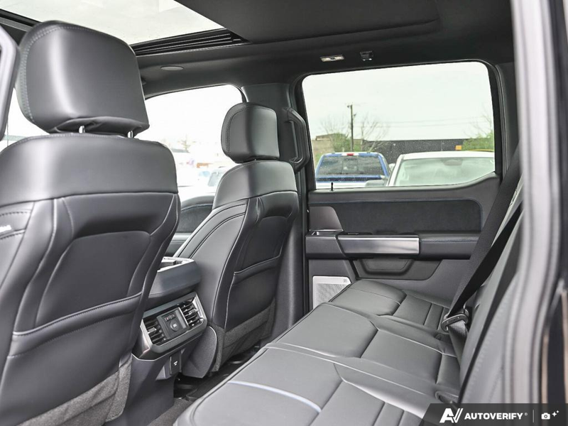 NEW 2026 Ford F-450 Super Duty Platinum - Agate Black Exterior / BLACK ONYX/BLUE LEATHER Interior - $137,958 - Stock #E60275 - VIN 1FT8W4DM9TED92070 - Photo 24