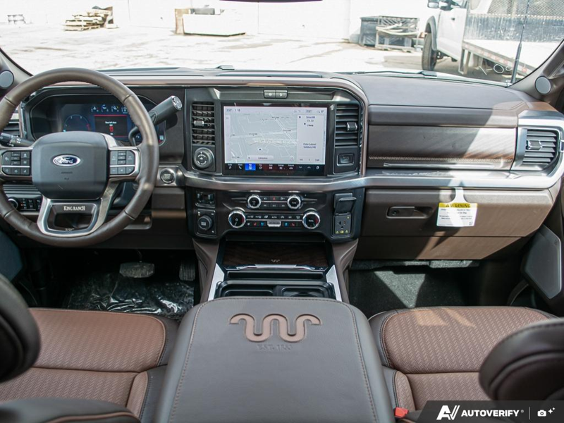 NEW 2026 Ford F-450 Super Duty King Ranch - Star White/marsh Grey Accent Exterior / JAVA LEATHER Interior - $133,928 - Stock #E60509 - VIN 1FT8W4DM1TED85842 - Photo 26