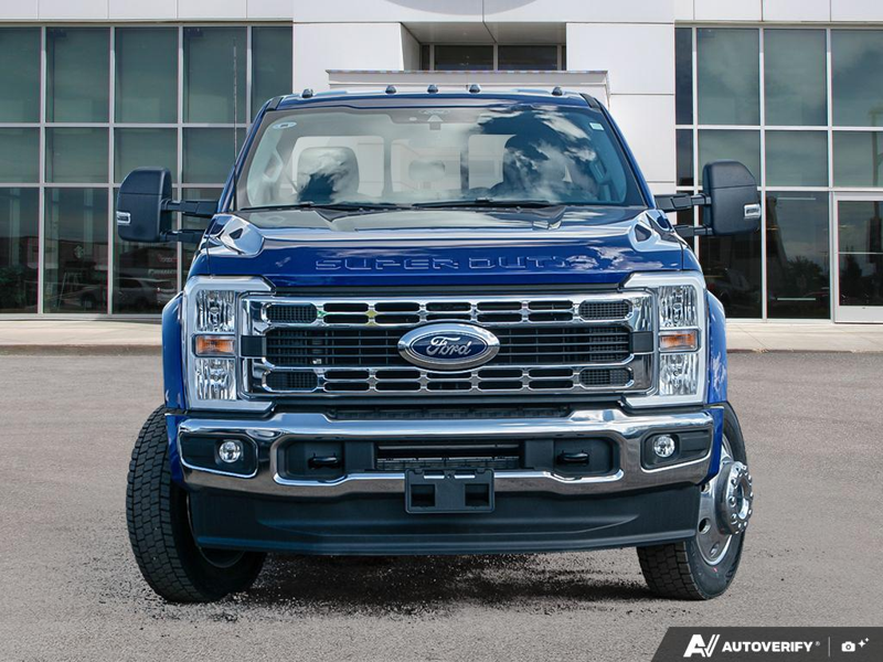 NEW 2026 Ford F-450 Super Duty XLT - Argon Blue Metallic Exterior / MEDIUM DARK SLATE CLOTH Interior - $92,864 - Stock #E60123 - VIN 1FT8W4DT4TED23679 - Photo 2