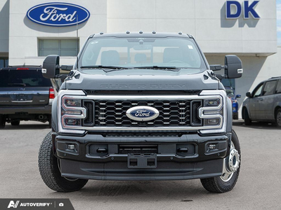 NEW 2026 Ford F-450 Super Duty Platinum - Agate Black Metallic Exterior - $129,219 - Stock #D60840 - VIN 1FT8W4DT0TEE97846