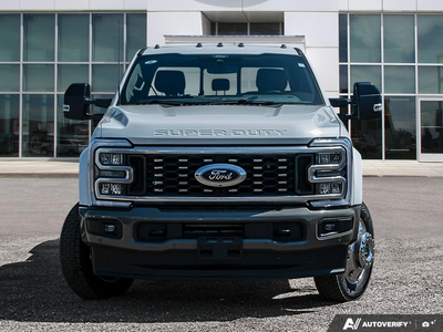 NEW 2026 Ford F-450 Super Duty King Ranch - Star White/marsh Grey Accent Exterior - $138,287 - Stock #E60404 - VIN 1FT8W4DM0TEE06549