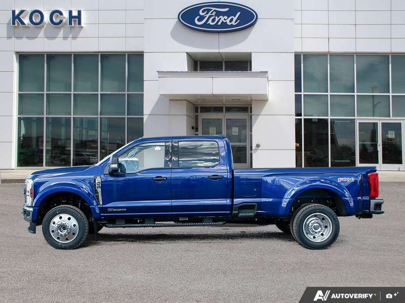 NEW 2026 Ford F-450 Super Duty XLT - Argon Blue Metallic Exterior / MEDIUM DARK SLATE CLOTH Interior - $92,864 - Stock #E60123 - VIN 1FT8W4DT4TED23679 - Photo 3