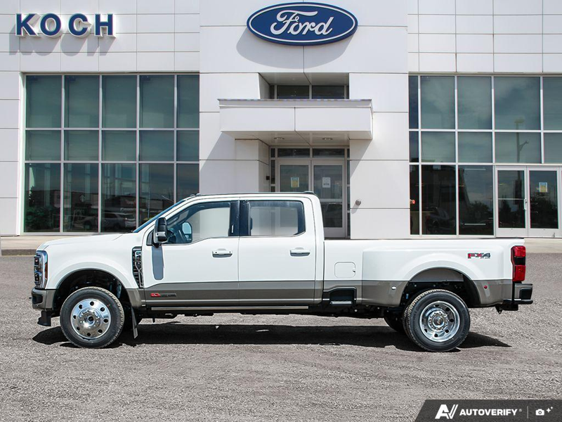 NEW 2026 Ford F-450 Super Duty King Ranch - Star White/marsh Grey Accent Exterior / JAVA LEATHER Interior - $138,287 - Stock #E60404 - VIN 1FT8W4DM0TEE06549 - Photo 3