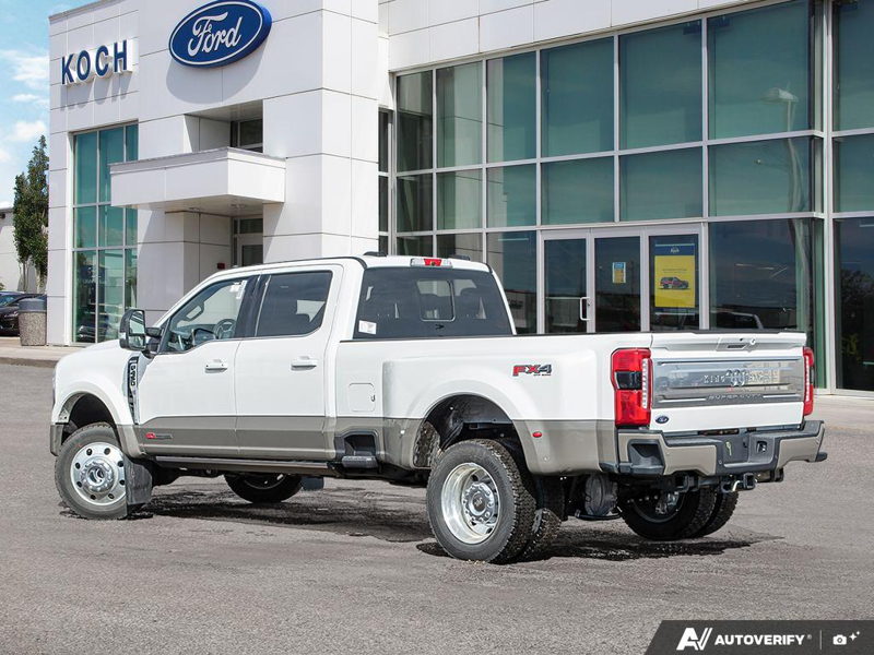 NEW 2026 Ford F-450 Super Duty King Ranch - Star White/marsh Grey Accent Exterior / JAVA LEATHER Interior - $133,928 - Stock #E60509 - VIN 1FT8W4DM1TED85842 - Photo 4