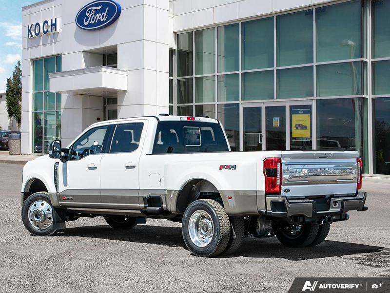 NEW 2026 Ford F-450 Super Duty King Ranch - Star White/marsh Grey Accent Exterior / JAVA LEATHER Interior - $138,287 - Stock #E60404 - VIN 1FT8W4DM0TEE06549 - Photo 4