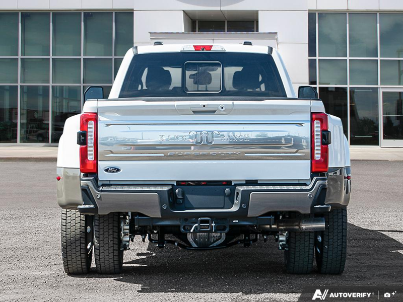 NEW 2026 Ford F-450 Super Duty King Ranch - Star White/marsh Grey Accent Exterior / JAVA LEATHER Interior - $138,287 - Stock #E60404 - VIN 1FT8W4DM0TEE06549 - Photo 5