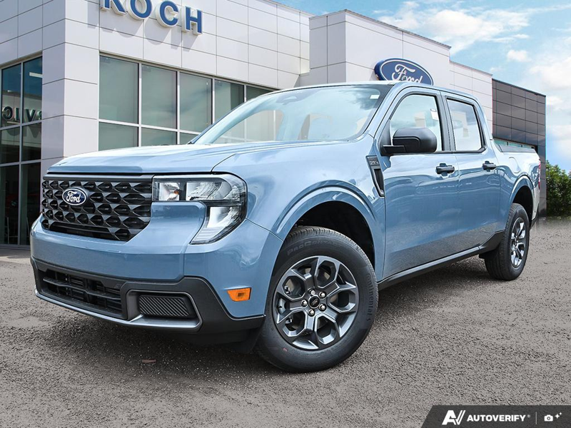 NEW 2026 Ford Maverick XLT - Azure Grey Metallic Tri-coat Exterior / NAVY PIER Interior - $42,844 - Stock #E60688 - VIN 3FTTW8JA5TRA96679 - Photo 1