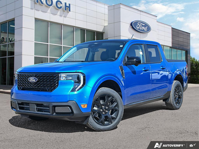 NEW 2026 Ford Maverick Lariat - Velocity Blue Metallic Exterior - $53,444 - Stock #E60973 - VIN 3FTTW8SA2TRB27708