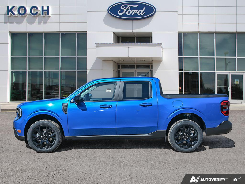 NEW 2026 Ford Maverick Lariat - Velocity Blue Metallic Exterior / BLACK ONYX, ACTIVEX TRIMMED HEATED FRONT BUCKET SEATS Interior - $53,444 - Stock #E60973 - VIN 3FTTW8SA2TRB27708 - Photo 3