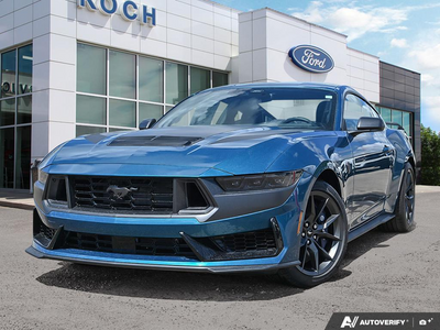 NEW 2026 Ford Mustang Dark Horse - Adriatic Blue Metallic Exterior - $74,017 - Stock #E60780 - VIN 1FA6P8R05T5503575