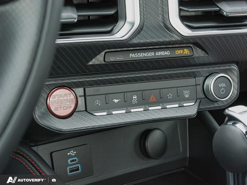 NEW 2026 Ford Mustang GT Premium - Shadow Black Exterior / CARMINE RED LEATHER-TRIMMED Interior - $70,999 - Stock #D60171 - VIN 1FA6P8CF8T5404360 - Photo 21