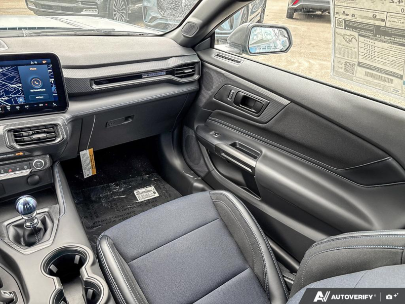 NEW 2026 Ford Mustang Dark Horse - Adriatic Blue Metallic Exterior / BLACK W/BLUE ACCENTS, CLOTH/VINYL HEATED BUCKET SEATS Interior - $74,017 - Stock #E60780 - VIN 1FA6P8R05T5503575 - Photo 25