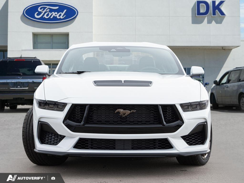 NEW 2026 Ford Mustang GT - Oxford White Exterior / BLACK ONYX CLOTH Interior - $61,602 - Stock #D60195 - VIN 1FA6P8CFXT5404604 - Photo 2