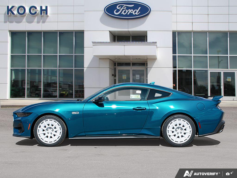 NEW 2026 Ford Mustang GT Premium - Adriatic Blue Metallic Exterior / BLACK ONYX TRIM Interior - $71,810 - Stock #E60117 - VIN 1FA6P8CF1T5401106 - Photo 3