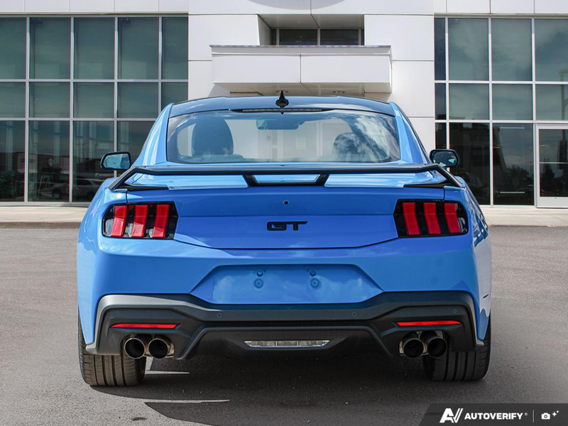 NEW 2026 Ford Mustang GT Premium - Grabber Blue Metallic Exterior / BLACK ONYX LEATHER Interior - $69,443 - Stock #E60164 - VIN 1FA6P8CF2T5403625 - Photo 5