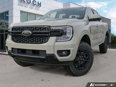 NEW 2026 Ford Ranger LARIAT - Desert Sand Exterior - $64,019 - Stock #E60357 - VIN 1FTER4KP9TLE07640