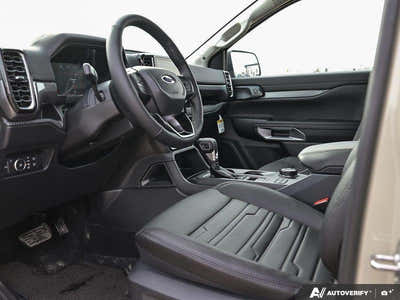 NEW 2026 Ford Ranger LARIAT - EBONY ACTIVEX TRIMMED Interior - $64,019 - Stock #E60357 - VIN 1FTER4KP9TLE07640
