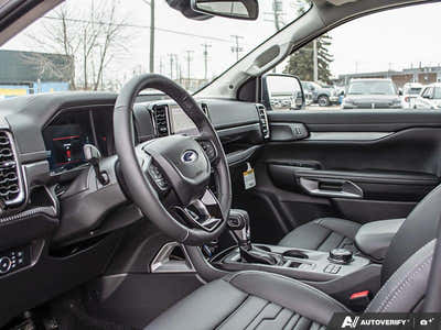 NEW 2026 Ford Ranger LARIAT - EBONY ACTIVEX TRIMMED Interior - $62,794 - Stock #E60187 - VIN 1FTER4KP1TLE03825