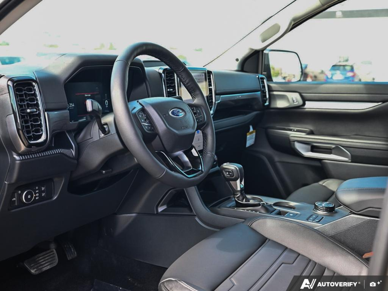 NEW 2026 Ford Ranger LARIAT - Marsh Grey Exterior / EBONY, ACTIVEX TRIMMED FRONT HEATED BUCKET SEATS Interior - $62,317 - Stock #E60934 - VIN 1FTER4KP2TLE29009 - Photo 13