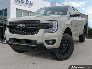 NEW 2026 Ford Ranger LARIAT - Desert Sand Exterior - $60,596 - Stock #E60357 - VIN 1FTER4KP9TLE07640