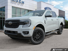 NEW 2026 Ford Ranger LARIAT - Avalanche Exterior - $61,678 - Stock #E60650 - VIN 1FTER4KP8TLE16183