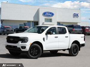 NEW 2026 Ford Ranger XLT - Oxford White Exterior - $54,184 - Stock #D60481 - VIN 1FTER4HH1TLE16638
