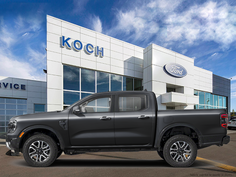 NEW 2026 Ford Ranger LARIAT - Shadow Black Exterior - $61,129 - Stock #E60929 - VIN 1FTER4KP7TLE38580