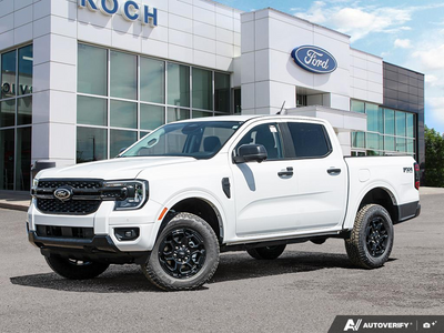 NEW 2026 Ford Ranger XLT - Oxford White Exterior - $56,913 - Stock #E60309 - VIN 1FTER4HP2TLE04344