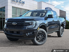 NEW 2026 Ford Ranger LARIAT - Shadow Black Exterior - $61,129 - Stock #E60929 - VIN 1FTER4KP7TLE38580