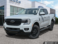 NEW 2026 Ford Ranger LARIAT - Avalanche Exterior - $61,789 - Stock #E60928 - VIN 1FTER4KP8TLE33663