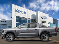 NEW 2026 Ford Ranger LARIAT - Marsh Grey Exterior - $62,317 - Stock #E60934 - VIN 1FTER4KP2TLE29009