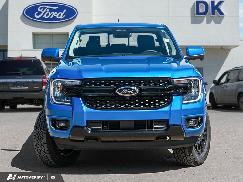 NEW 2026 Ford Ranger LARIAT - Velocity Blue Metallic Exterior / EBONY ACTIVEX TRIMMED Interior - $58,581 - Stock #D60570 - VIN 1FTER4KH0TLE23136 - Photo 2