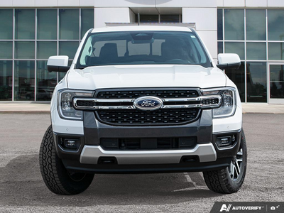 NEW 2026 Ford Ranger LARIAT - Oxford White Exterior - $56,834 - Stock #E60531 - VIN 1FTER4KH5TLE13718