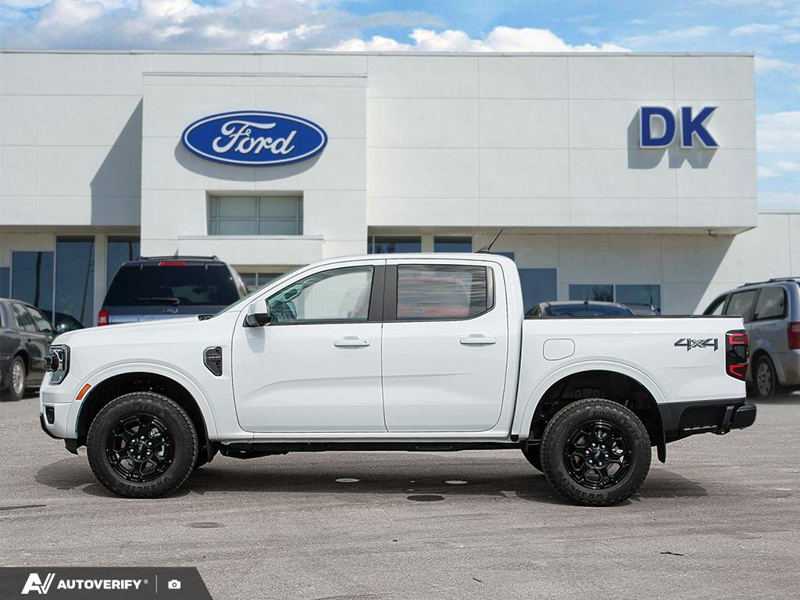 NEW 2026 Ford Ranger LARIAT - Oxford White Exterior / EBONY ACTIVEX TRIMMED Interior - $61,129 - Stock #D60697 - VIN 1FTER4KP9TLE37382 - Photo 3
