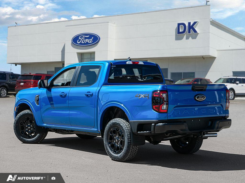 NEW 2026 Ford Ranger LARIAT - Velocity Blue Metallic Exterior / EBONY ACTIVEX TRIMMED Interior - $58,581 - Stock #D60570 - VIN 1FTER4KH0TLE23136 - Photo 4