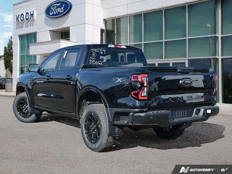 NEW 2026 Ford Ranger LARIAT - Shadow Black Exterior / EBONY ACTIVEX TRIMMED Interior - $61,129 - Stock #E60929 - VIN 1FTER4KP7TLE38580 - Photo 4