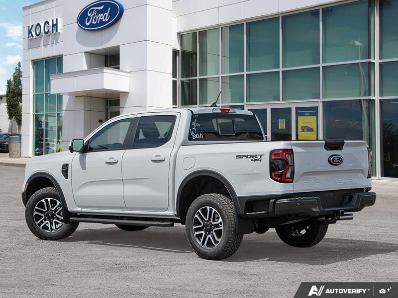 NEW 2026 Ford Ranger LARIAT - Oxford White Exterior / EBONY ACTIVEX TRIMMED Interior - $56,834 - Stock #E60531 - VIN 1FTER4KH5TLE13718 - Photo 4