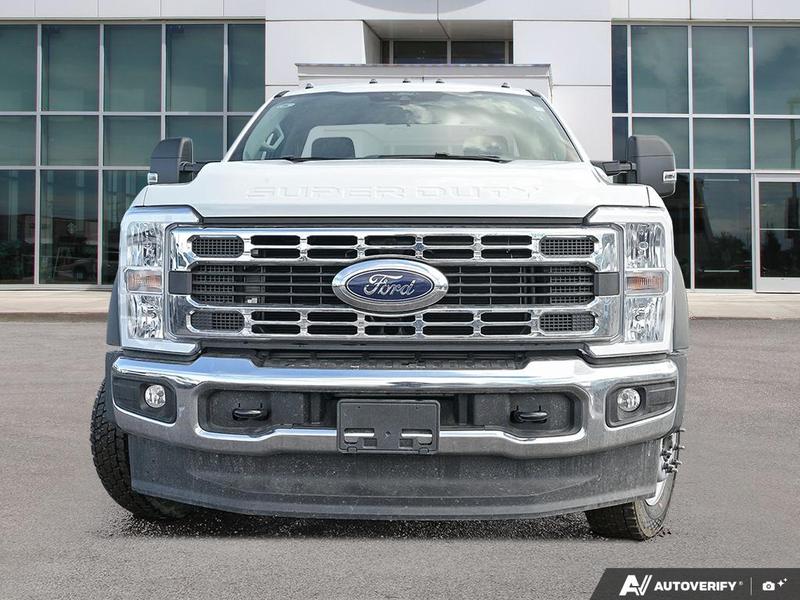 NEW 2026 Ford Super Duty F-550 DRW XLT - Oxford White Exterior / MEDIUM DARK SLATE CLOTH Interior - $100,594 - Stock #E60293 - VIN 1FDUF5HT7TED93364 - Photo 2