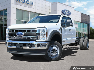 NEW 2026 Ford Super Duty F-550 DRW XLT - Oxford White Exterior - $103,194 - Stock #E60849 - VIN 1FD0X5HT1TEF30133
