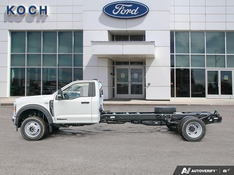 NEW 2026 Ford Super Duty F-550 DRW XLT - Oxford White Exterior / MEDIUM DARK SLATE CLOTH Interior - $100,594 - Stock #E60293 - VIN 1FDUF5HT7TED93364 - Photo 3