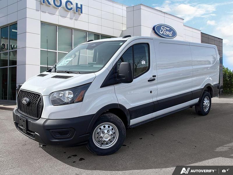 NEW 2026 Ford Transit Cargo Van BASE - Oxford White Exterior / DARK PALAZZO GRAY Interior - $72,259 - Stock #E60406 - VIN 1FTBR2Y85TKA73801 - Photo 1