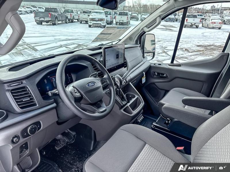 NEW 2026 Ford Transit Cargo Van BASE - Oxford White Exterior / DARK PALAZZO GRAY Interior - $72,259 - Stock #E60434 - VIN 1FTBR2Y84TKA73644 - Photo 13