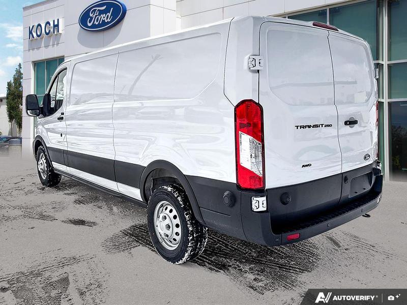 NEW 2026 Ford Transit Cargo Van BASE - Oxford White Exterior / DARK PALAZZO GRAY Interior - $72,259 - Stock #E60434 - VIN 1FTBR2Y84TKA73644 - Photo 4